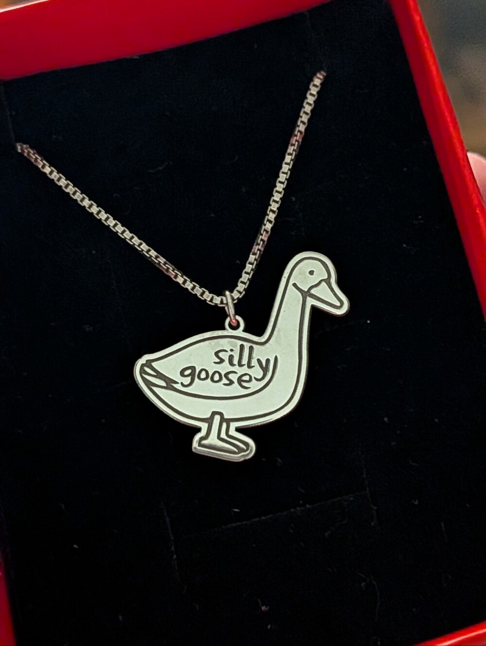 Silly Goose Necklace